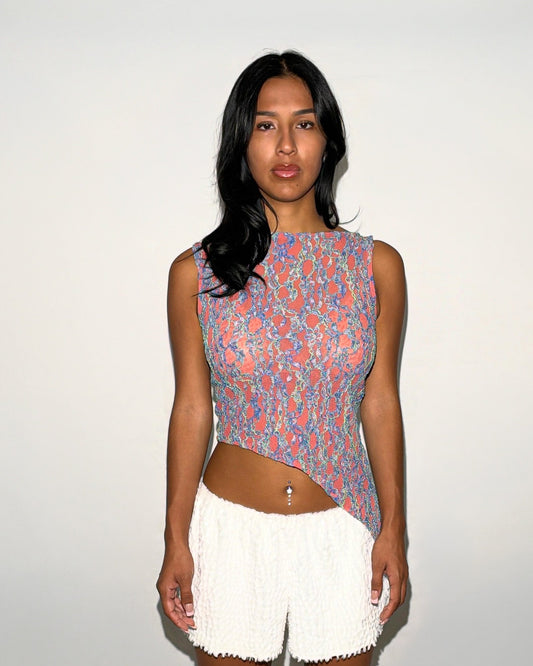 Garden sleeveless top